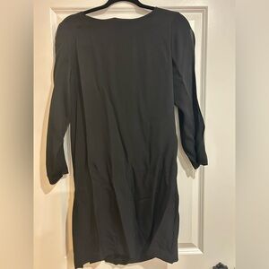 Theory Black Long-Sleeve Women's Dress